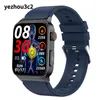 YEZHOU2 E500 Smart Watch mit großem Bildschirm, mobile Verbindung mit 1,83 Zoll nicht-invasiver Uhr, EKG, Ppg, Körpertemperatur, Blutsauerstoff
