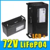 72V 40AH LIFEPO4 Batteri 3000W 5000W Electric Scooter Motorcykel 72V LIFEPO4