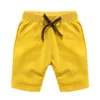 Shorts pour hommes enfants garçon vêtements pantalons courts pour garçons été coton couleur pure sport shorts décontractés pour enfants actifs garçons shorts pantalons pour bébé garçon G230316