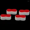 Toilet Seat Covers 4Pcs/lot Antislip Cover Gasket Bumper Self-adhesive Cushioning Pads