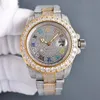 41MM Men's Automatic Watch Classic Full Diamond Design Best Choice for Dating Gifts