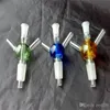 Hookahs Color ball tee, Vente en gros d'accessoires pour bangs en verre, Pipe à eau en verre,