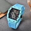 Montre de luxe masculin Casual Automatic Calendar Watch Designer Stone Ying Timing Sports Watch