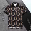 Roupas de marca Clothing Designer de luxo Camisa pólo masculino colar de algodão casual colar