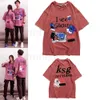 2023 Kanye's t shirt Sunday limited service commemoration oversize loose short sleeve Shirts