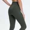 Kvinnors leggings Nepoagym Lovelife Kvinnor Yoga Leggings i full längd med sidofickor Hög midja smörig mjuk yogapant 28 tum insam 230317