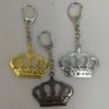 Porte-clés métal couronne dorée luxe VIP japon JDM voiture porte-clés porte-clés porte-clés anneau qualité motif emblème Badge