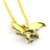 Pendentif Colliers Cool Eagle Déclaration Collier Pendentif Alliage Hommes Bijoux Hawk Animal Charme Chaîne Vintage Punk Drop