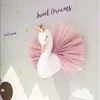 Dekoracje ścienne Dekoracja pokoju dla dzieci 3D Heads Animal Heads Swan Wall Wail Decor dla dzieci pokój pokoju dziecięcego Dekoracja pokoju