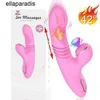 Massageador adulto clitoral otário vagina vibrador aquecimento empurrando sucção vibrador vibrador mamilo brinquedo sexual para adultos 18 mulheres produto masturbador