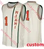 Miami Hurricanes Basketball 2023 Final Four Jerseys Matthew Cleveland Michael Nwoko Kyshawn George Paul Djobet Nick Cassano Miami jersey