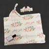 Ensembles de literie personnalisés bébé Po Swaddle Wrap bricolage coton personnalisé né bébé bambin couverture emmailloter literie berceau couverture cadeau d'anniversaire 230317