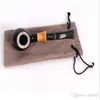 Narghilè Tubo circolatorio portatile in ebano, cartuccia filtrante, accessori per fumare la pipa