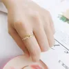 Band Rings Dainty Ring For Women Jewellry Simple Cute Love Heart CZ Rose Gold Color Wedding Bride Gift Fashion Jewelry Wholesale R210 G230317