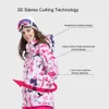 Skiing Suits VECTOR Women Ski Jackets Winter Mountaineering Hiking Camping Equipment Waterproof Windproof Warming Suit Snowboarding Coat 230316