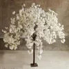 Dekorativa blommor 1,2 m höjd Artifical Cherry Tree Simulation Fake Peach Wishing Trees Art Ornaments and Wedding Centerpieces Decorations