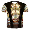 Camisetas para hombres Camiseta Hombres Manga corta de alta calidad Explosivo 3D Impreso Casa Vista Moda Handom