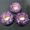 Decorative Figurines Amethyst Candlestick Natural Rough Stones Minerals Gems Healing Reiki For Home Decoration