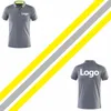 Мужские Polos elike быстро высыхающая дышащая спортивная рубашка Polo Custom Print Ememodery Company Group Brand 8 Colors Tops S-4XL 230317