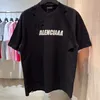 Designerska męska koszulka na co dzień damska koszulka z nadrukiem listowym Pęknięcie i dziura Krótkie rękawy Top Sell Luxury