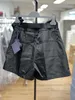 Dames shorts Designer Fashion Yang Mi Waistpack zomer Nieuwe driehoek losse hoge taille brede poot Casual broek obvi