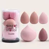 Make-up-Schwämme, 5 Stück, für Damen, Schönheit, weiches Foundation-Puder, kosmetischer Puff, Ei-Set, Make-up-Werkzeuge, Kissenschwamm