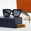 lvse Luis Fashion Classic Designer Occhiali da sole per uomo Cat Eye Half Frame tonalità uv400 lenti polarizzate vintage lusso Guida occhiali da sole unisex occhiali da viaggio all'aperto