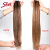 Hair Bulks Sleek Brazilian Straight P427 P627 Brown P430 P1B30 Human Hair Weave Bundles 100% Natural Rmy Hair Extension 10 To 26 Inches 230317