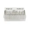 20 stuks 3x3mm Wolfraamstaal Roterende Bestand Sculptuur Cutter Metaal Lassen Slijppunt Dremel Air Grinder braam Bits2803280