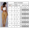 Women's Leggings Womens Girls Casual High Waist Cotton Skinny Stretch Cargo Slim Fit