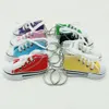 Bulk Price Creative Simulation Canvas Keychain Key Chain Pendant Car Bag Sneakers Shoes Keychains Jewelry Gift
