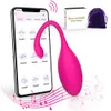 Nxy Vibradores Bluetooth compatible para mujeres Aplicación Control remoto Consolador Vibrador femenino Vibrador de larga distancia Huevo Juguetes sexuales 230310