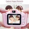 Appareils photo numériques Appareil photo 20MP 1080P Enfants Selfie avec fente pour carte TF 2 pouces IPS Mise au point automatique Cadres drôles intégrés CameraDigital