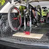 自転車フレーム自転車輸送キャリー固定フロントフォークブラケットクイックリリーススルーアクスルマウントMTBパーキングホルダーラックFDG 230316