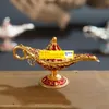 Fairy Tale Aladdin Magic Lamp Vintage Censer Creative Metal Aroma Burner Multi Color rökelsebrännare