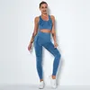 Ensembles actifs SEVEN SKIN Ensemble de yoga pour femme Vêtements de sport sans couture Fitness Crop Top Leggings de gymnastique High Wiast Pantalon Chemises d'entraînement Costume de sport