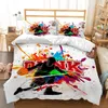 Bedding Sets Child Basketball Cool Single Kids Duvet Capa Set com travesseiro Twin Boy Girl Birthday Presente de Natal Presente de Natal