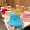 Chapeau seau en gros pour femmes, casquette effilochée, chapeaux à larges bords, ajusté d'été, pêcheur plage