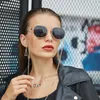 Chaîne de lunettes de soleil pour femmes, mode Anti-chute, lanière irrégulière, tendance féminine, cadeau d'anniversaire de luxe