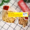 Patates kızartması kutu çanta çanta fincan parti paketini tek kullanımlık gıda kağıdı paketi fast food tutucu