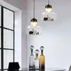 Pendant Lamps Geometric Light Crystal Modern Ceiling Lights Diamond Kitchen Island Luminaria De Mesa