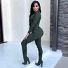 Kobiety Jumpsuits Rompers Long Sleeve One Piece Women Jobes Fitness Koronka uporczyzowana Playsicid Kobiet Solid V Neck Eleganckie ubrania 2023