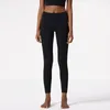 Yoga-outfits Nuls Atletische workout-legging Hoge taille Hardlopen Fietsen Strakke bodems Rekbare dames Fitnessbroek Gym Activewear Blauw XL