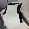 Tanques de mujer Camis Diseñador diseñador nuevo Frenfashion para mujer tanque suéter deportes al aire libre cuentas bordado letras camisas chaleco delgado verano dama pgoz