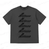 T-shirt da uomo La versione corretta di we11done bullet screen lettera welldone amanti sciolti femminili a maniche corte T230317