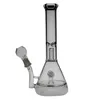 SAML 30cm de altura Dab Patela fumando cachimbo de água Tubo de água 2 pneus de carro Percolators Bongo de vidro e diferença DAB RILIGE Tamanho da junta 18,8 mm PG3026