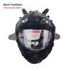 Motorradhelme Helm Deckt mit Full Hut Weihnachtsmütze Geschenk Cover lustige Plüschschutz für personalisierte Party