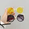 Ear Cat Fashion Children Solglasögon UV 400 Girls Sun Glasses Kids Metal Frame Round Beach Holiday Eyeglasses A738452