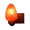 2016 Lumières nocturnes Himalayan Crystal Salt Lampe Table Chambre Adorn Plug Light In Natural Air Ionizer Drop Livracing Lighting Indoor DHPGW