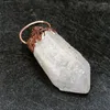 Pendant Necklaces Irregular Mineral Rock Crystal Gem Raw Stone Necklace Accessories For Women Quartz White Druzy Jewelry